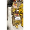 Image 2 : 2 ENERPAC JH-306 INDUSTRIAL 30-TON HYDRAULIC YELLOW STEEL JACK
