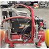 Image 2 : KING CANADA 2 GAL RED ELECTRIC INDUSTRIAL PORTABLE SINGLE TANK AIR COMPRESSOR