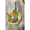 Image 2 : BOSCH OSCILLATING MULTI TOOL, LEVELERS, LIGHT TRIPOD, BUCKETS OF ASSORTED HEAVY DUTY BITS AND MORE