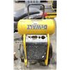 Image 1 : DEWALT YELLOW 7.5 GAL SINGLE TANK PORTABLE ELECTRIC INDUSTRIAL AIR COMPRESSOR
