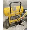 Image 2 : DEWALT YELLOW 7.5 GAL SINGLE TANK PORTABLE ELECTRIC INDUSTRIAL AIR COMPRESSOR