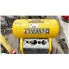 Image 3 : DEWALT YELLOW 7.5 GAL SINGLE TANK PORTABLE ELECTRIC INDUSTRIAL AIR COMPRESSOR