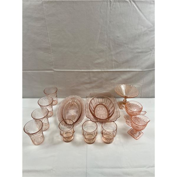 Art Glass Serving Set
