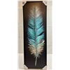 Image 1 : Canvas Feather Print