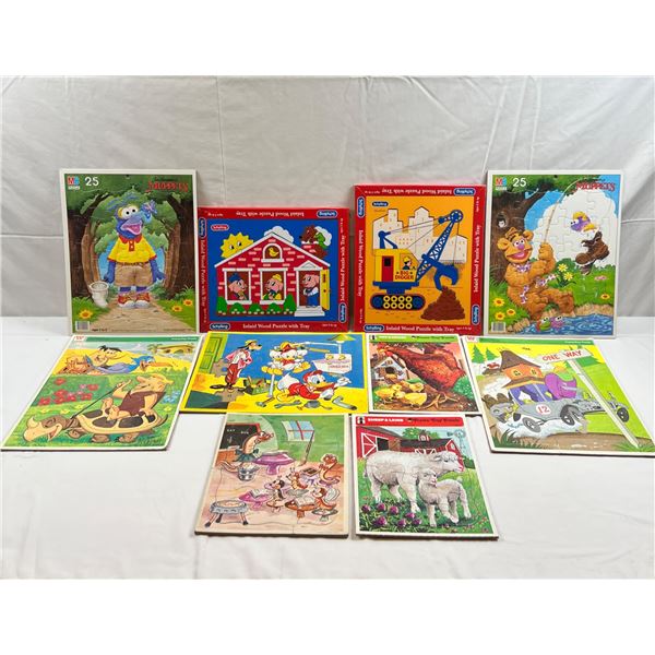 Frame-Tray Puzzles