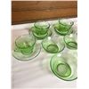 Image 1 : Green Depression Glass