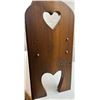 Image 3 : Wooden Heart Bench