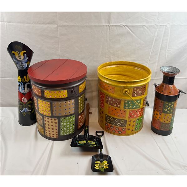 Ornamental Metal Buckets