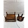 Image 3 : Wooden Footstools
