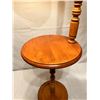 Image 2 : Retro Wood Floor Lamp Table
