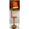 Image 4 : Retro Wood Floor Lamp Table