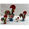 Image 2 : Painted Rooster Family