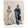 Image 2 : Blue Boy and Pinky Pottery Figures