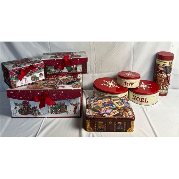 Christmas Themed Containers