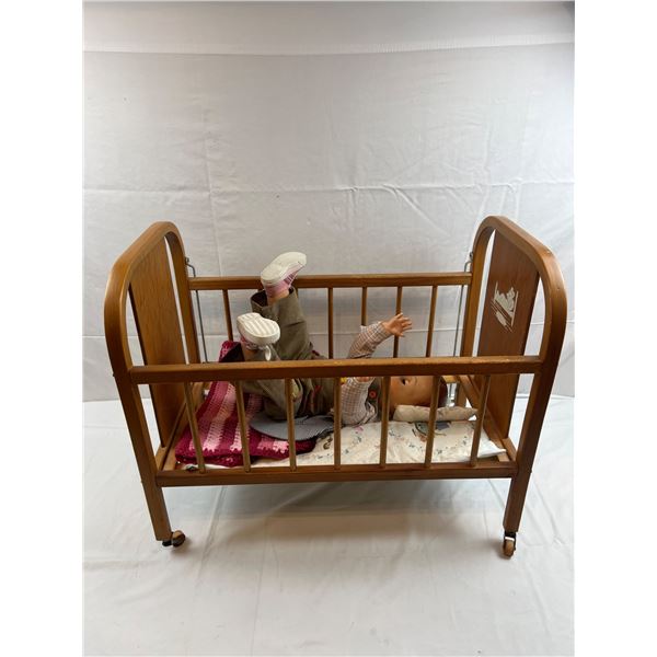 Baby Doll and Crib