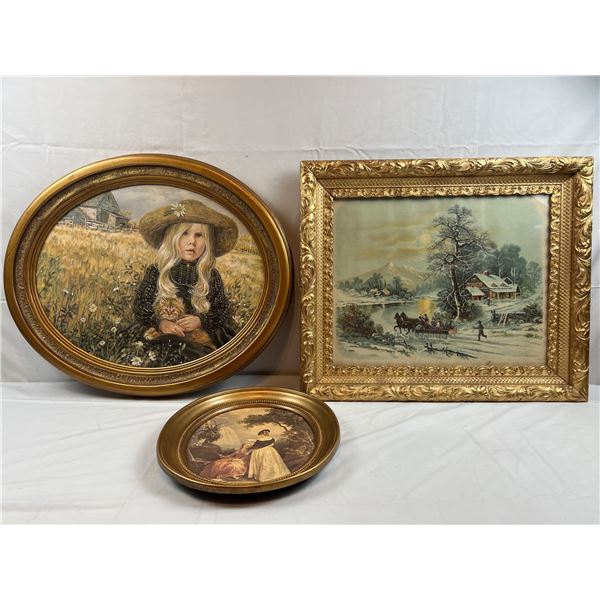 Vintage Framed Artwork