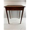 Image 1 : Wooden Table with Drawer