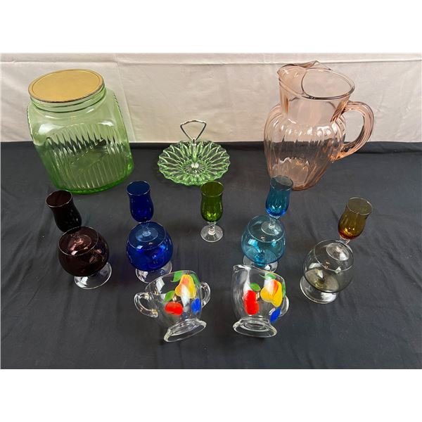 Uranium and Coloured Glassware