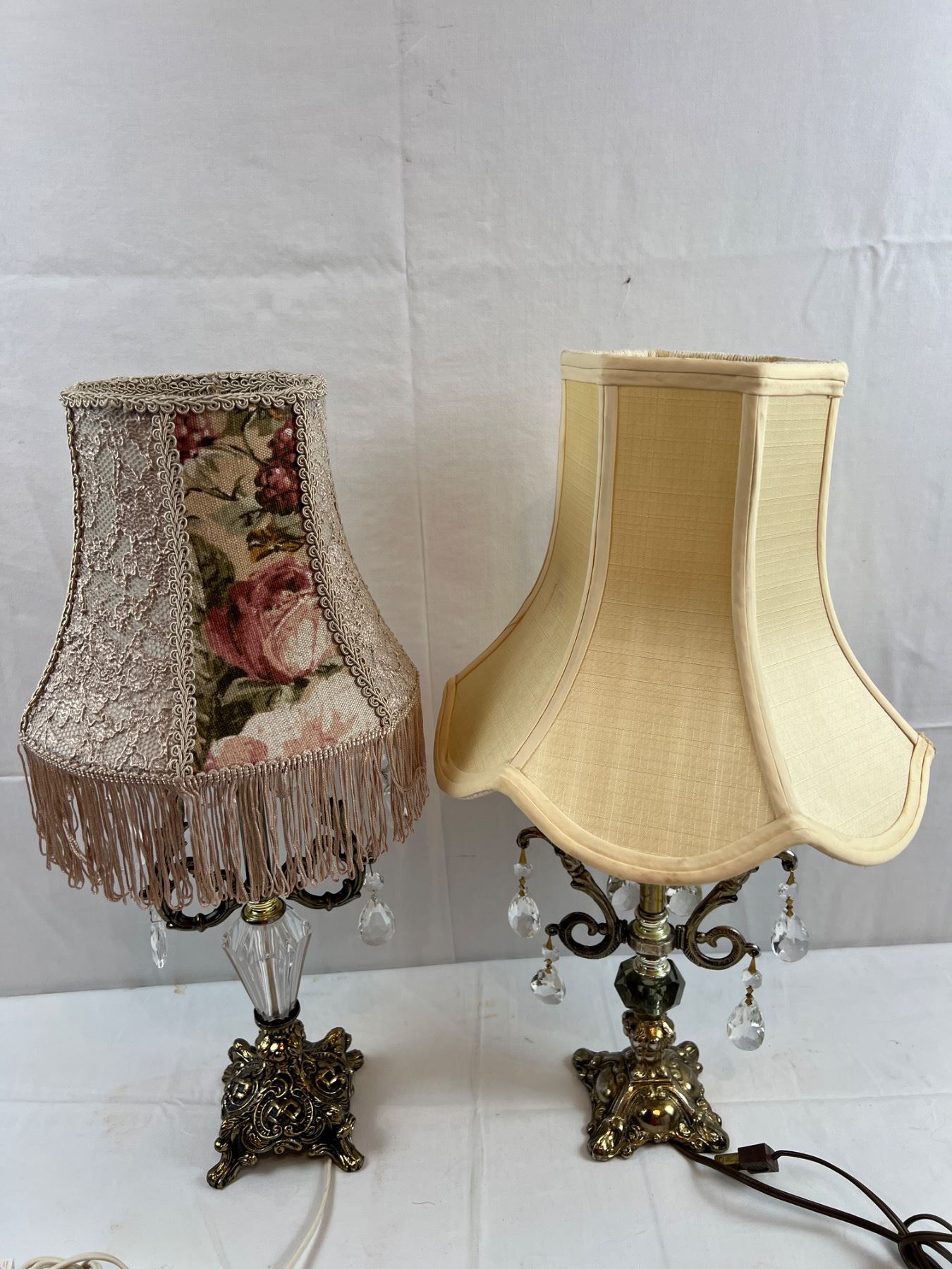 Ornate Table Lamps - Sunrise Estate Services Ltd
