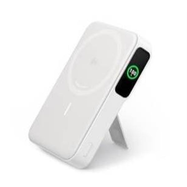 Anker MagGo Power Bank, Qi2 Certified 15W, 10,000mAh Battery, MagSafe Compatible, Includes USB-C Cab