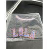 Image 2 : Black Sports Jersey Featuring ‘Lola’ and Number ’10’, Size M