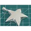 Image 11 : Vintage Sterling Silver Puffed Star Pendant 2"