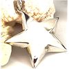 Image 5 : Vintage Sterling Silver Puffed Star Pendant 2"