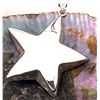 Image 6 : Vintage Sterling Silver Puffed Star Pendant 2"