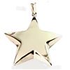 Image 7 : Vintage Sterling Silver Puffed Star Pendant 2"