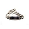 Image 1 : Extra Heavy Sterling Silver Man's ID Bracelet