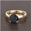 Image 3 : 3.00 CT Earth-Mined Black Diamond Solitaire Ring