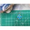 Image 6 : Robin-Egg Blue Turquoise & Pave' Diamond Necklace