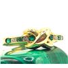 Image 4 : Emerald and Diamond X Hugs & Love Ring 14K