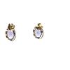 Image 4 : Oval-cut Tanzanite Earrings for Everyday Elegance