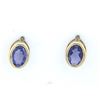 Image 9 : Oval-cut Tanzanite Earrings for Everyday Elegance