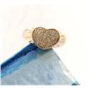 Image 7 : Classic Pave' Diamond Heart Ring