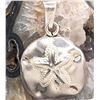 Image 7 : Vintage Taxco TN-48 Sterling Silver Sand Dollar Pendant