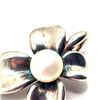 Image 3 : Signed Ann King Pearl & .925 Dogwood Flower
