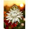 Image 1 : Sterling Silver Sunflower Pendant Italian Silver