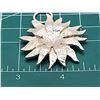 Image 7 : Sterling Silver Sunflower Pendant Italian Silver