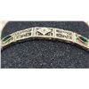 Image 10 : Edwardian-era 14K White Gold Filigree Bracelet
