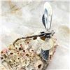 Image 10 : Hand-Wrought Sterling Silver Dragonfly Brooch