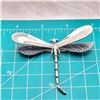 Image 11 : Hand-Wrought Sterling Silver Dragonfly Brooch