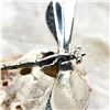 Image 7 : Hand-Wrought Sterling Silver Dragonfly Brooch