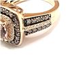 Image 6 : LeVian Morganite, Chocolate & Vanilla Diamond Ring