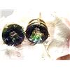 Image 5 : Large 10.00mm Round Mystic Topaz Stud Earrings