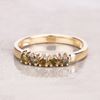 Image 6 : Trendy Mixed Yellow Diamond Stackable Ring or Band
