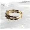 Image 9 : Trendy Mixed Yellow Diamond Stackable Ring or Band