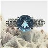Image 2 : Di Modolo Swiss Blue Topaz & Diamond ICONA Ring