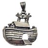Image 1 : Vintage 3D "Noah's Ark" Pendant .925